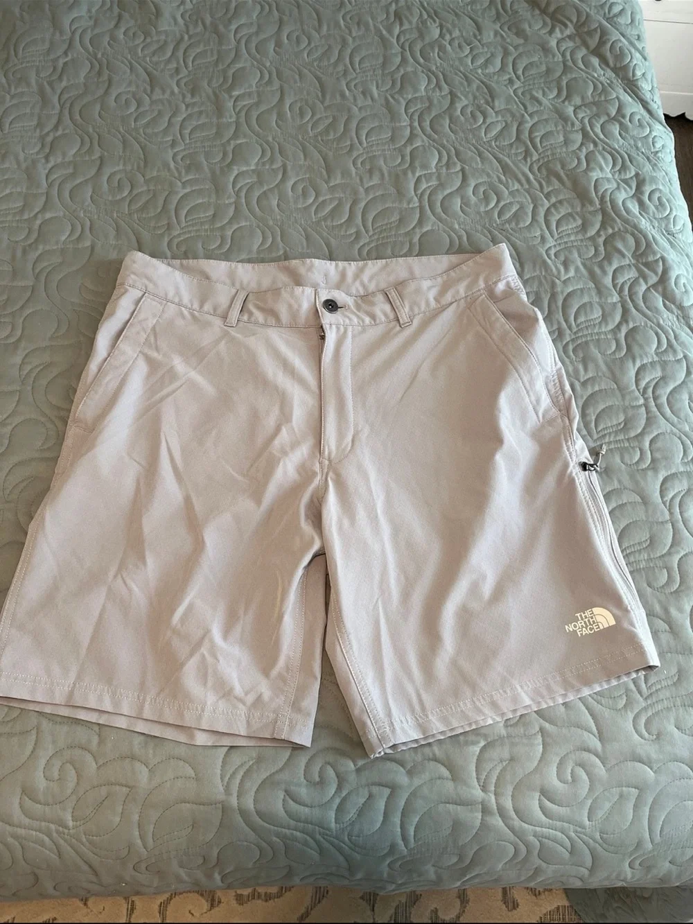 The North Face Light Grey Men’s Outdoor Shorts